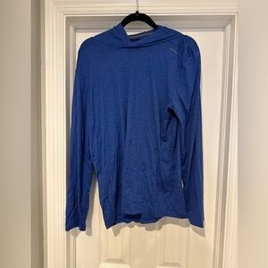 Alive Dri fit blue men's shirt size medium